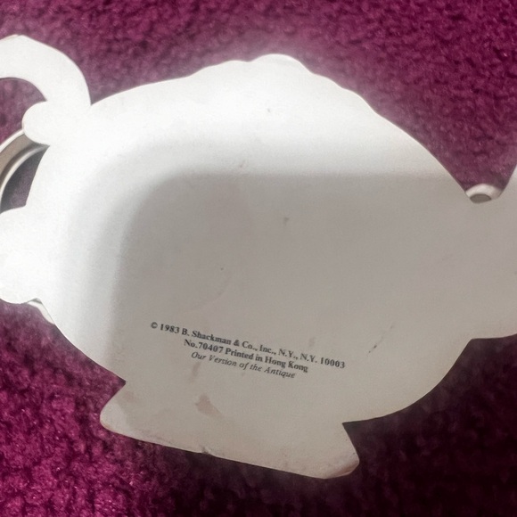 Vintage 1983 B. Shackman and Co Tea Cup Container - Picture 5 of 15